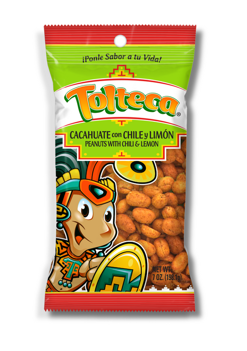 Tolteca Peanuts w/ Chili y Limon - PACK OF 6