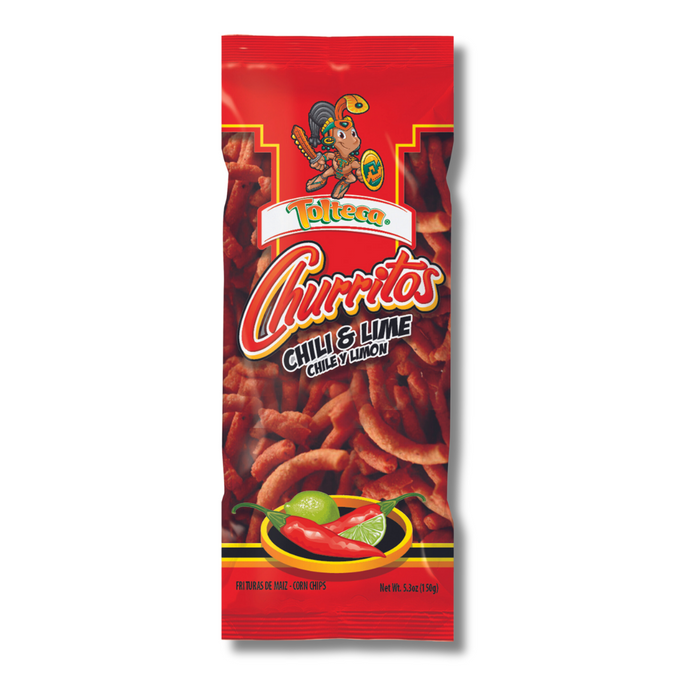 Churritos Chile and Lime Flavor - BULK